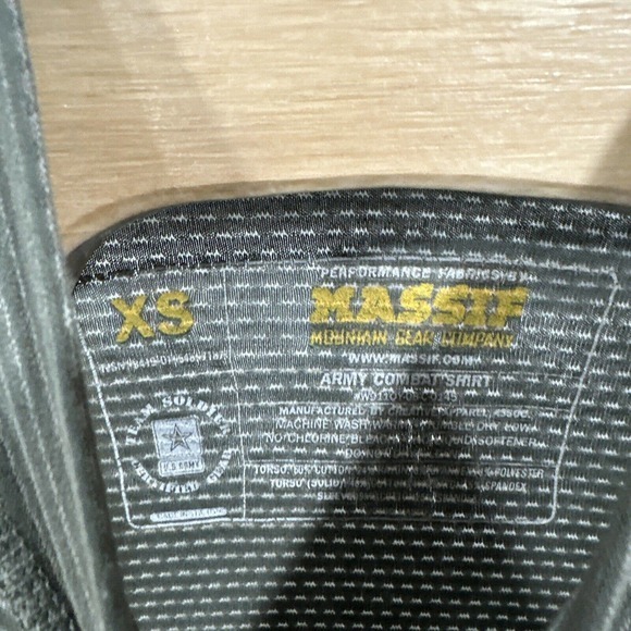 Massif Army Combat Shirt XS ACU‎ ACS Flame Resistant Digi Camo USGI Military - Picture 2 of 6